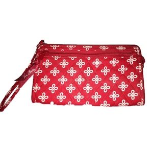 Vera Bradley Concerto Front Zip Wristlet
